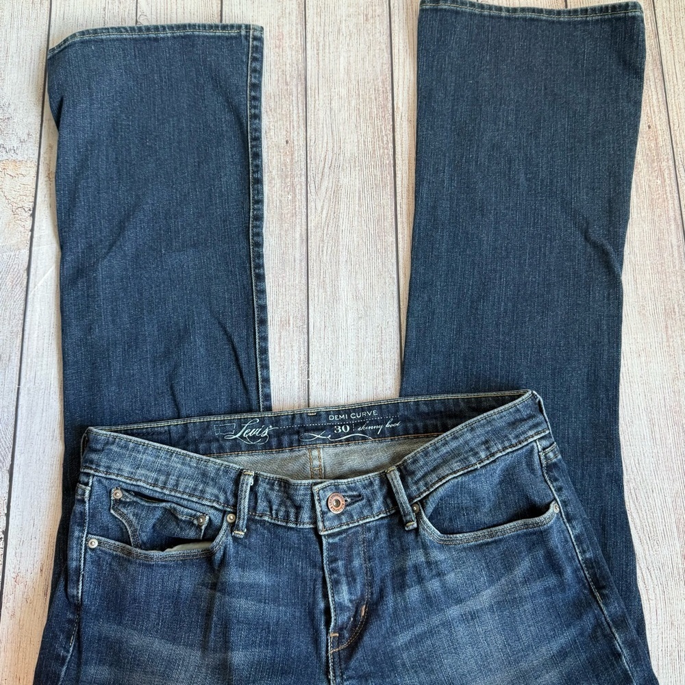 LEVI’S Demi Curve Skinny Boot Jeans 30